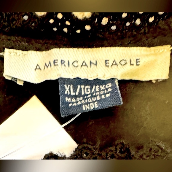 Women’s AE High Neck Eyelet Top - Picture 6 of 6